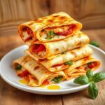 Baked Pizza Wraps: The Ultimate Cheesy and Crispy Snack for All Occasions