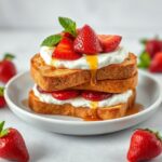 Roasted Strawberry Whipped Ricotta Toast Recipe