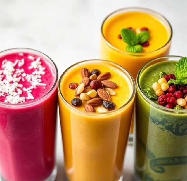 Breakfast Smoothie Recipes for Energy