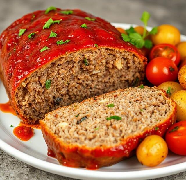 Easy Italian Meatloaf