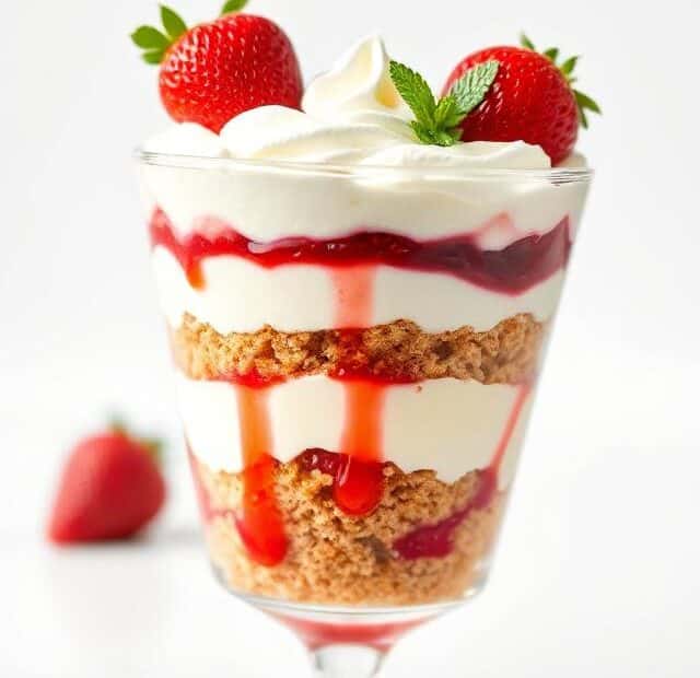 Strawberry Cheesecake Trifle Recipe