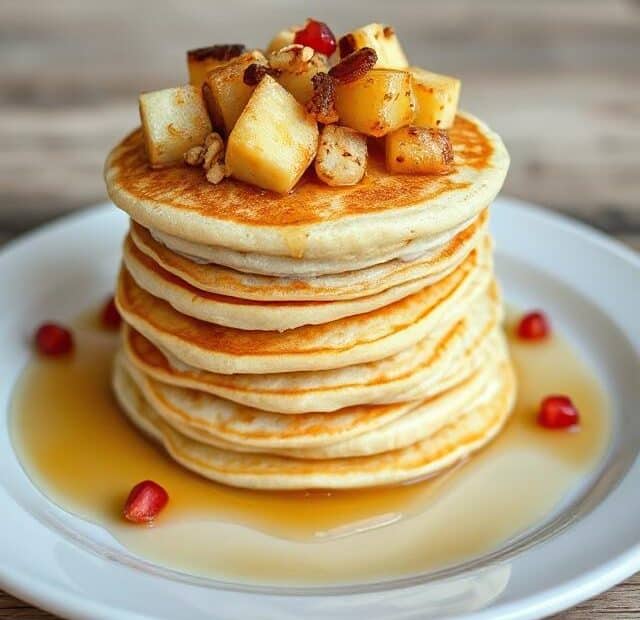 Apple Yoghurt Pancakes Recipe