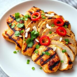 Grilled Thai Coconut Chicken