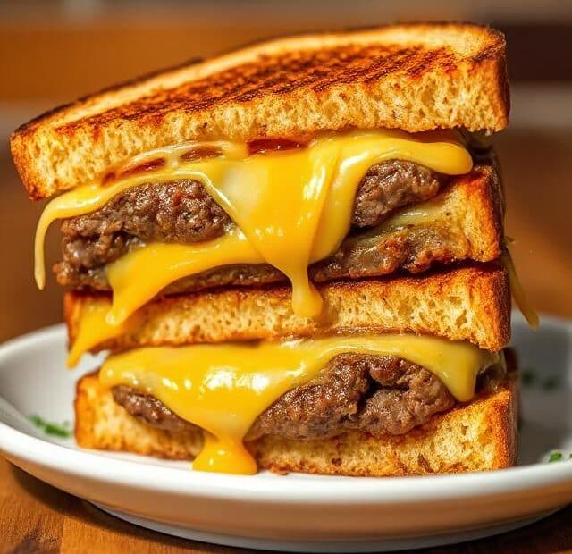 Cheesy Patty Melts Special