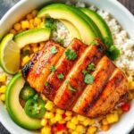 Honey Chipotle Chicken Bowls with Corn Salsa Recipe