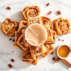 Cinnamon Roll French Toast Bites Recipe