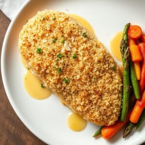 Parmesan Crusted Chicken Garlic