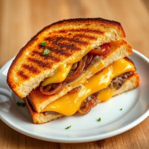 Cheesy Patty Melts Special