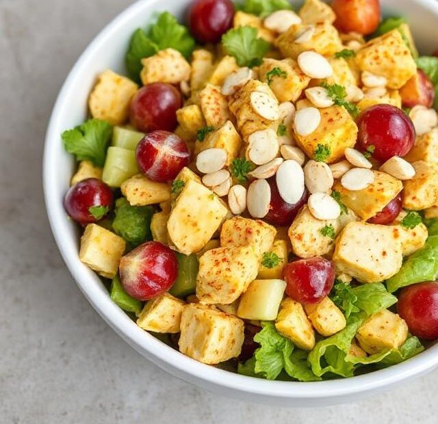 Healthy Curry Chicken Salad
