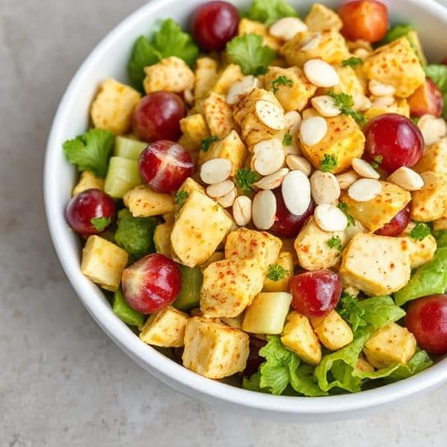 Healthy Curry Chicken Salad