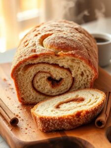 Easy Cinnamon Donut Bread
