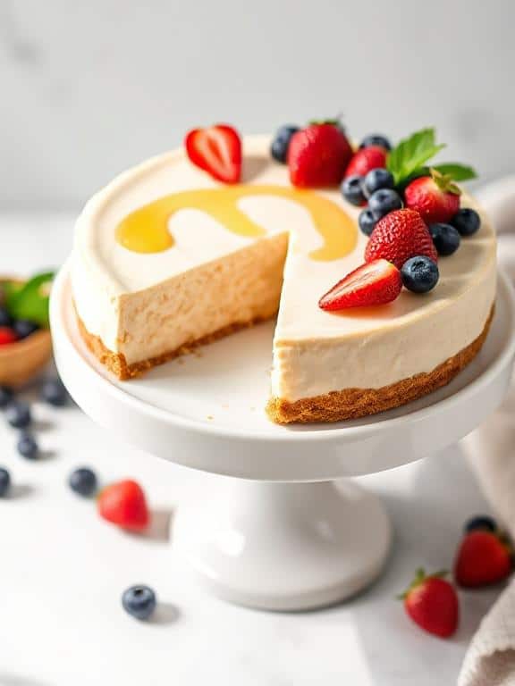 creamy no-bake cheesecake recipe