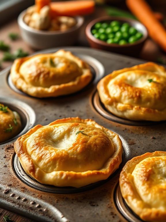 Mini Chicken Pot Pies
