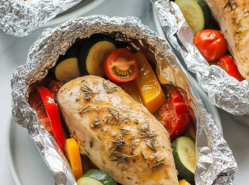 Chicken Foil Packets for the Oven: A Flavorful and Easy Dinner Idea