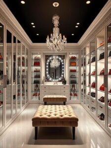 Chic Hollywood-Inspired Closet