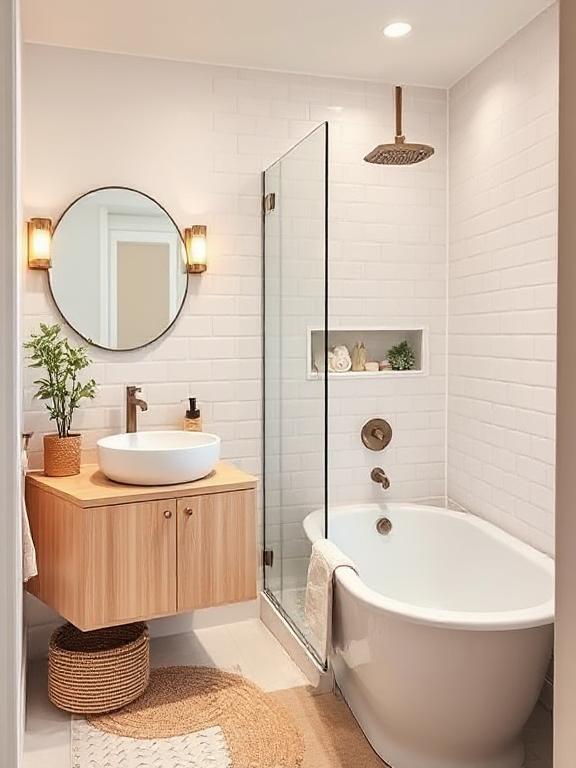 5 Cozy Small Bathroom Makeover Ideas