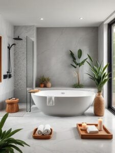 Spa-Inspired Marble Retreat