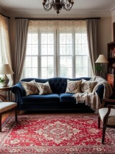 Elegant Vintage-Inspired Textiles and Patterns