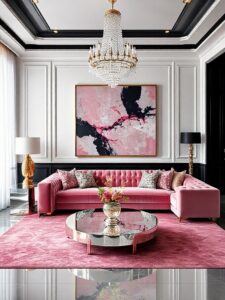 Contemporary Glamour with a Chic Edge