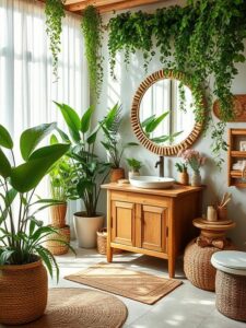 Green Oasis with Natural Accents