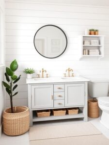Shiplap Walls and Neutral Palettes