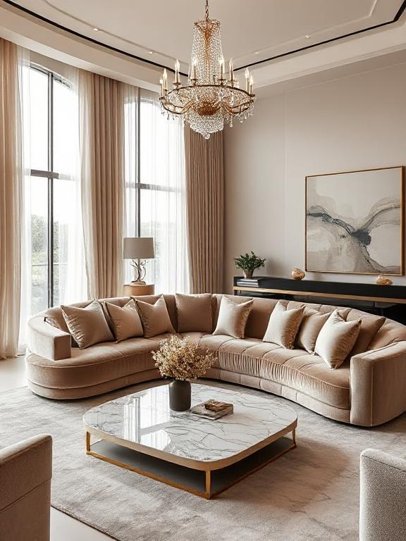 Living Room with Sophisticated Style Inspirations