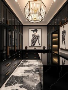 Bold Modern Glam with Statement Pieces