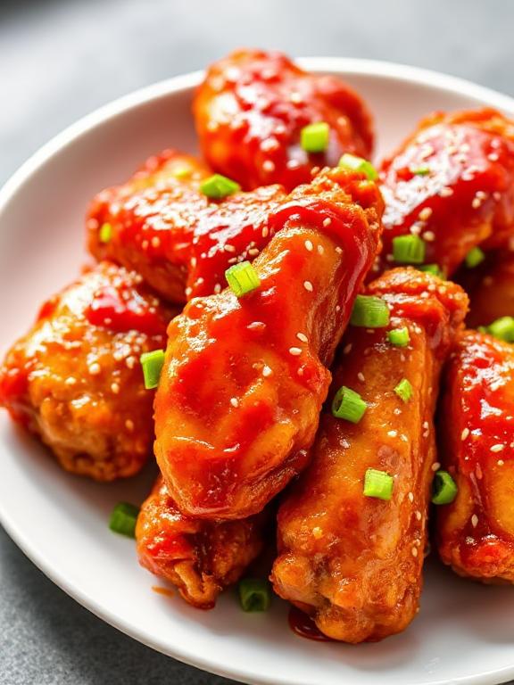 Crispy Spicy Chicken Wings Recipe