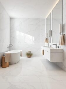 Classic White Marble Elegance