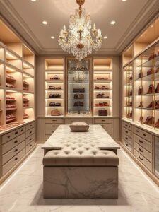 Luxe Walk-In Boutique Closet
