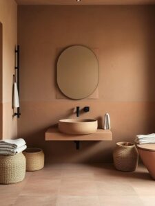 Clay and Earth-Toned Minimalism
