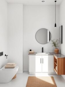 Monochrome Color Palette with Natural Accents