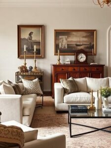 Mixing Modern Comfort with Vintage Charm