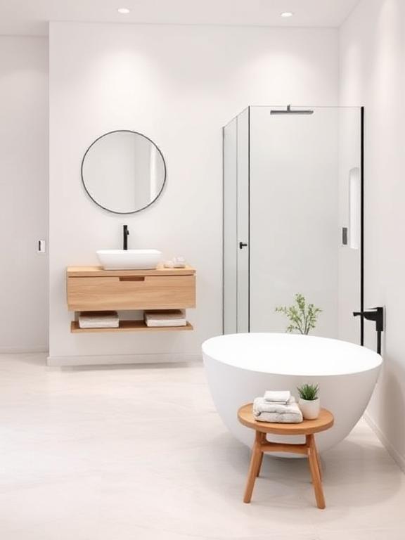 Unique Minimalist Bathroom with Clean Lines Ideas