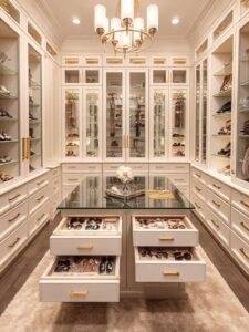 Glass Display Island