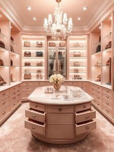 Boutique-Inspired Island Closet