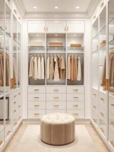 Modern Luxe Neutral Closet Aesthetic