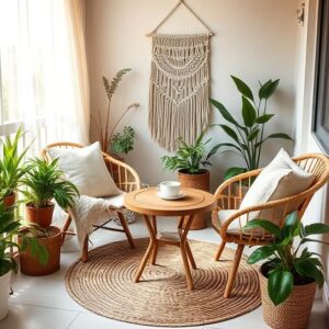 Boho Rattan Retreat