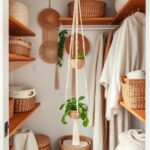 Macramé Accents and Woven Baskets
