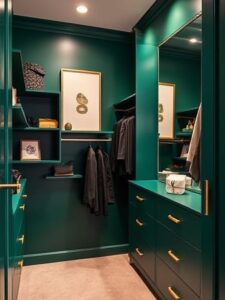 Bold Painted Accent Wall