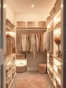 Soft Neutrals & Warm Lighting